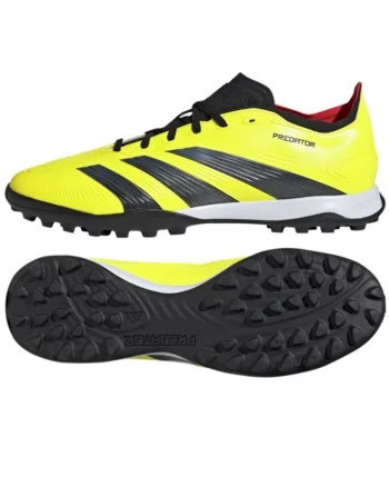 Pantofi sport,  fotbal, galben, material sintetic/textil