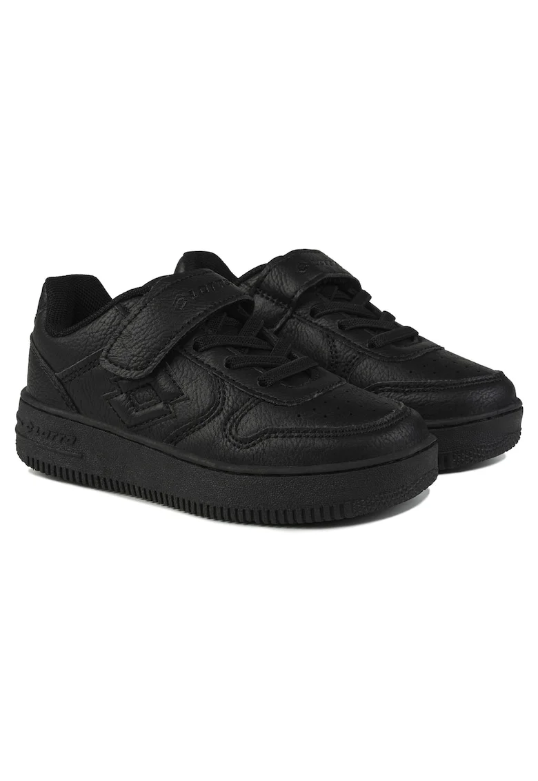 Pantofi sport copii  PALIOT OC K, negru, sintetic, profil jos