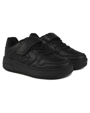 Pantofi sport copii  PALIOT OC K, negru, sintetic, profil jos