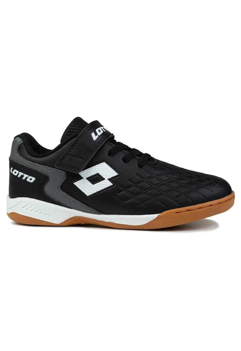 Pantofi sport copii,  DASHER K, velcro, negru, sintetic