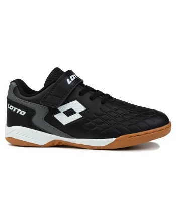 Pantofi sport copii,  DASHER K, velcro, negru, sintetic