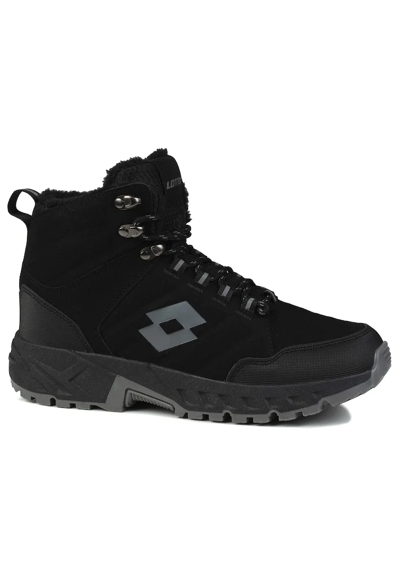 Ghete sport barbati  KETCHAM FUR, negru, sintetic