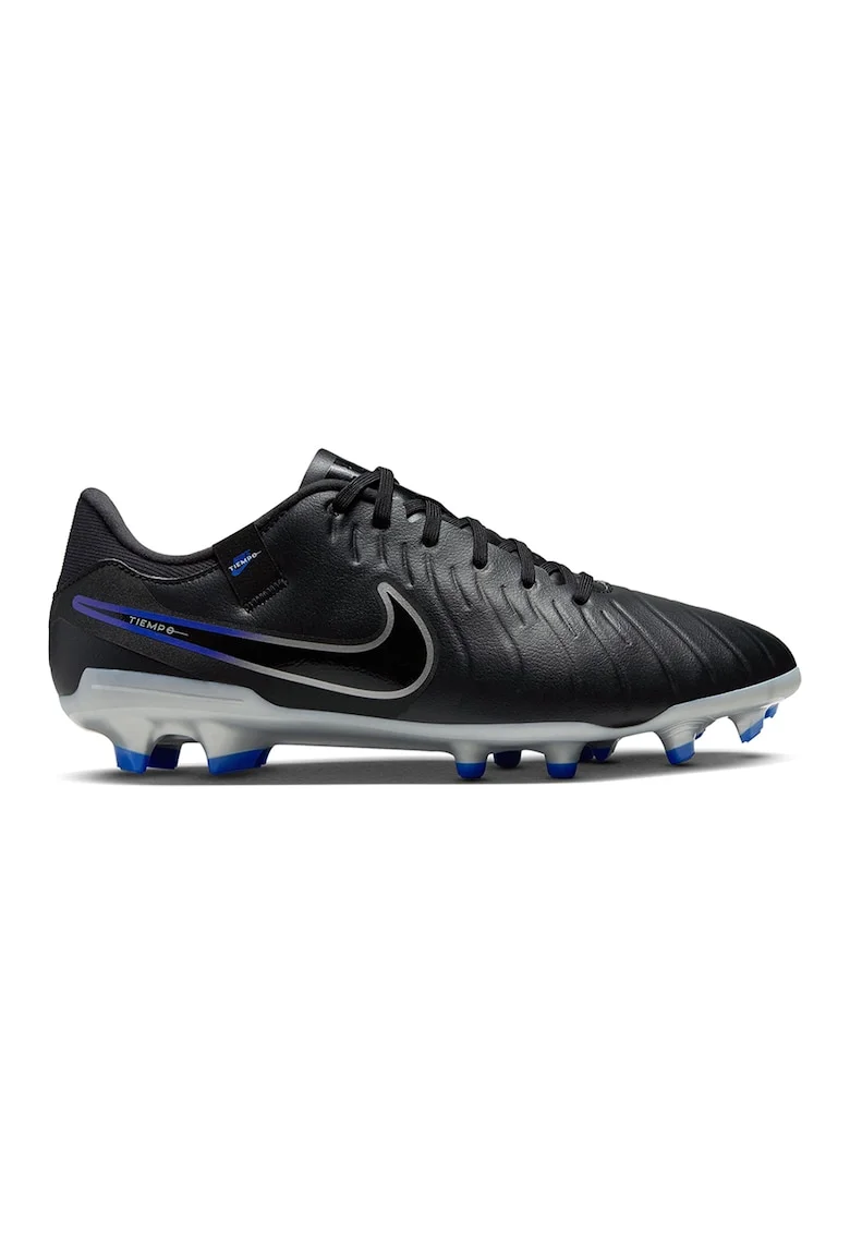 Pantofi Legend 10 Academy din piele ecologica pentru fotbal, Negru/Albastru royal