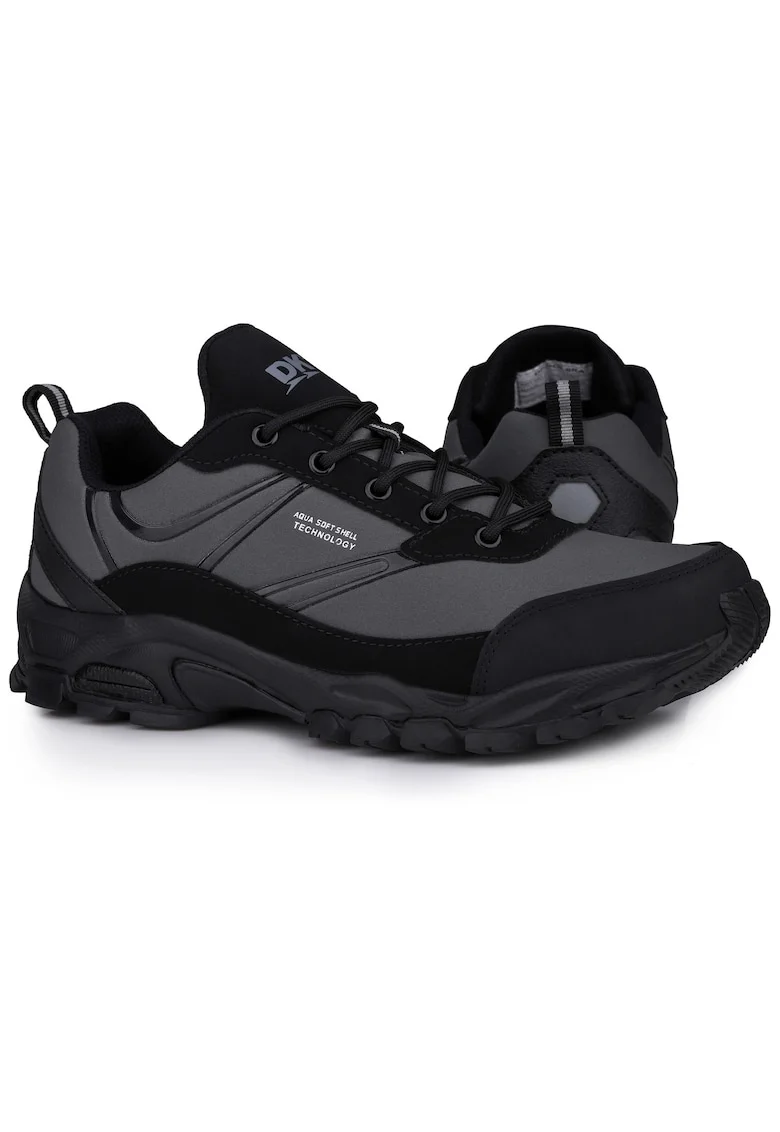Pantofi sport barbati  trekking, gri, Gri