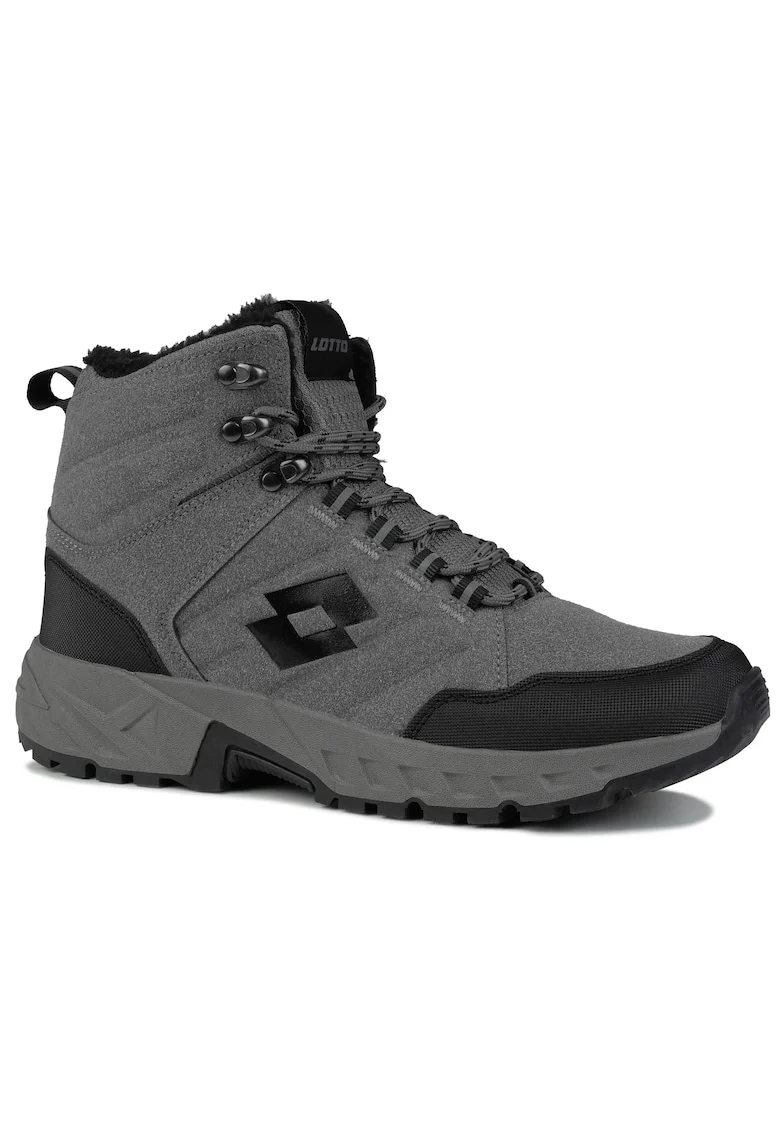 Ghete sport barbati  KETCHAM FUR, gri, sintetic, Gri