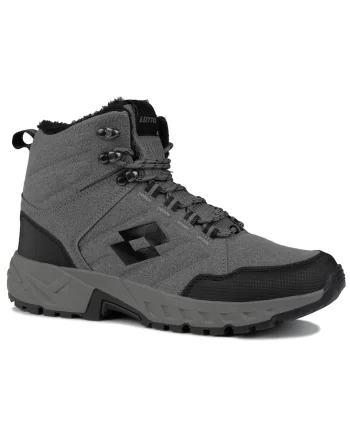 Ghete sport barbati  KETCHAM FUR, gri, sintetic, Gri