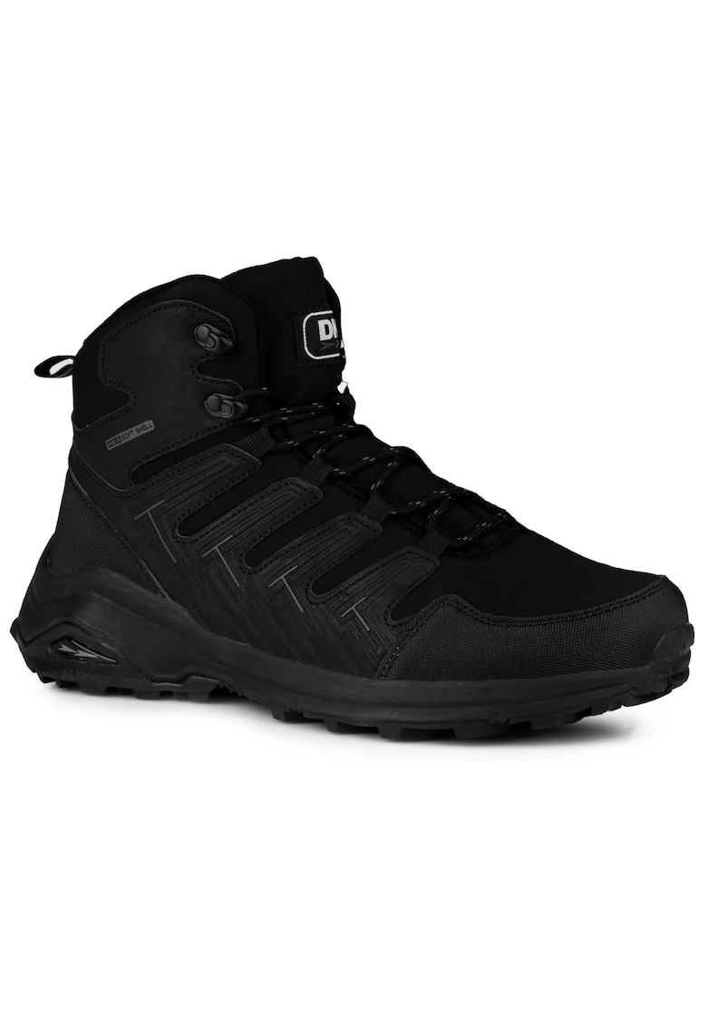 sport trekking barbati  negru, sintetic, Negru