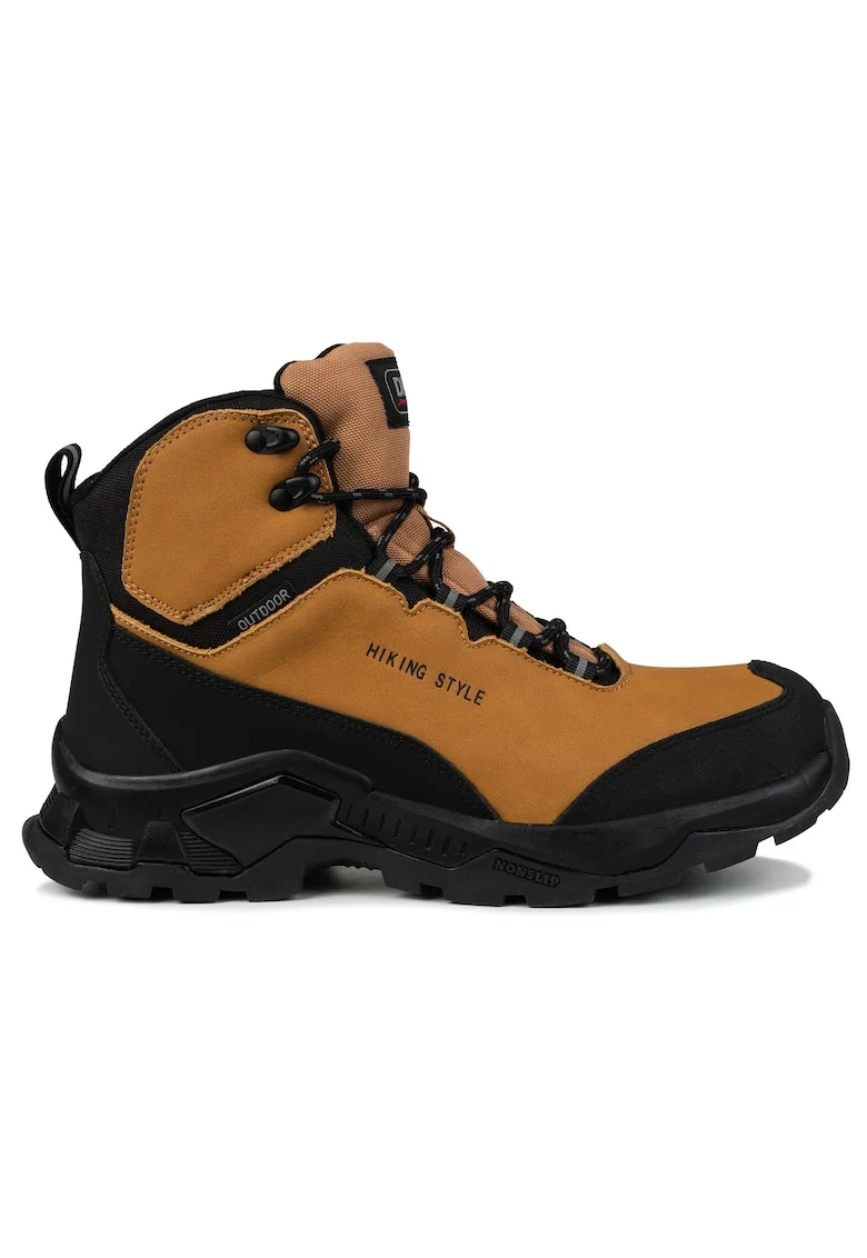 Ghete sport barbati  HIKER, camel, captusite, sintetice, pentru trekking