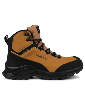 Ghete sport barbati  HIKER, camel, captusite, sintetice, pentru trekking