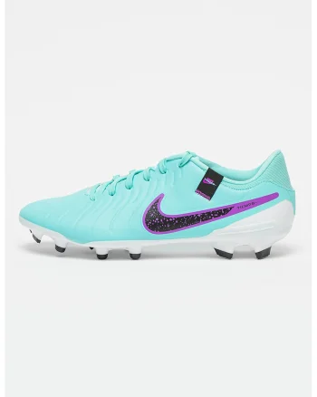 Pantofi Legend 10 Academy din piele ecologica pentru fotbal, Turcoaz