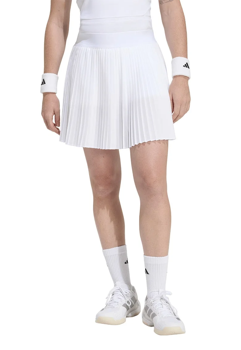 Fusta cu pliuri pentru tenis Club, Alb optic