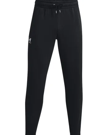 Pantaloni de trening lejeri pentru fitness Essential, Negru