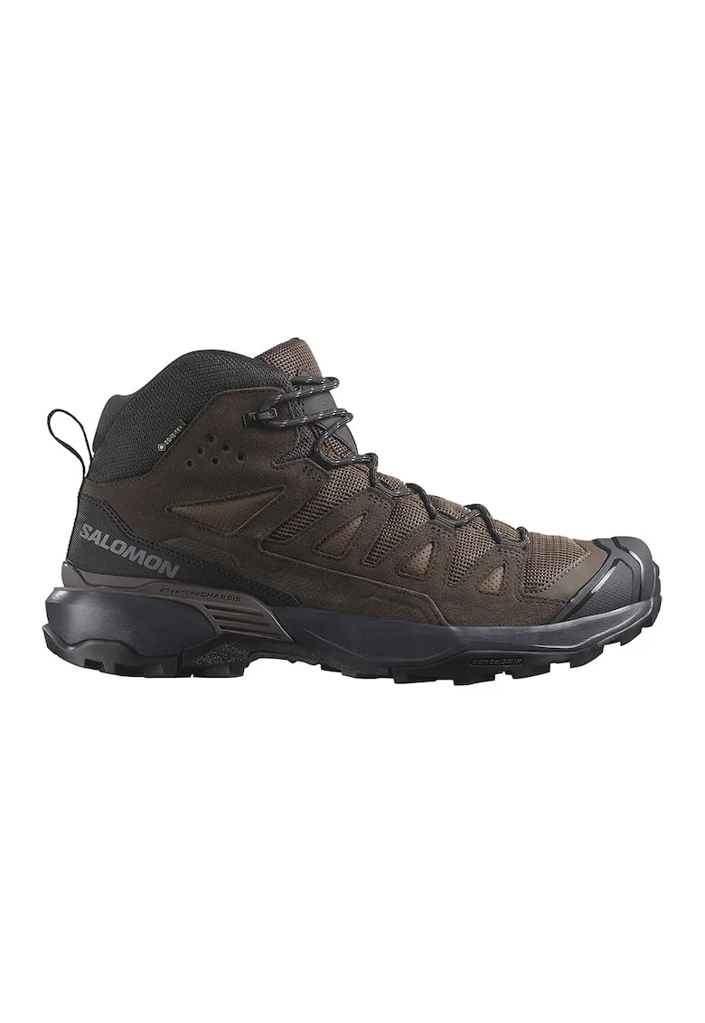 Ghete cu tehnologie Gore-Tex pentru drumetii X Ultra 360, Maro