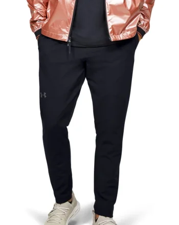 Pantaloni conici Unstopppable, Negru