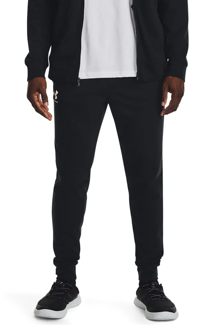 Pantaloni conici pentru antrenament Rival, Negru