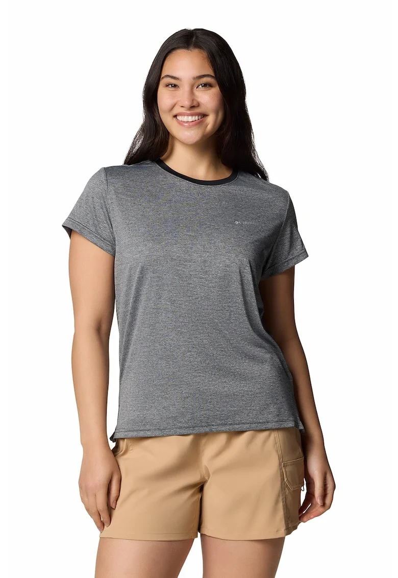 Tricou pentru trekking BlueVista Hill™, Gri inchis melange