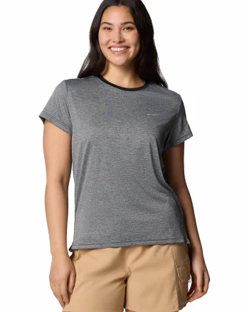 Tricou pentru trekking BlueVista Hill™, Gri inchis melange