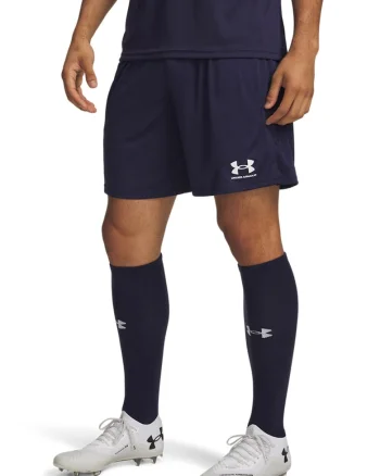 Pantaloni scurti pentru fotbal Chalenger Core, Alb/Albastru ultramarin