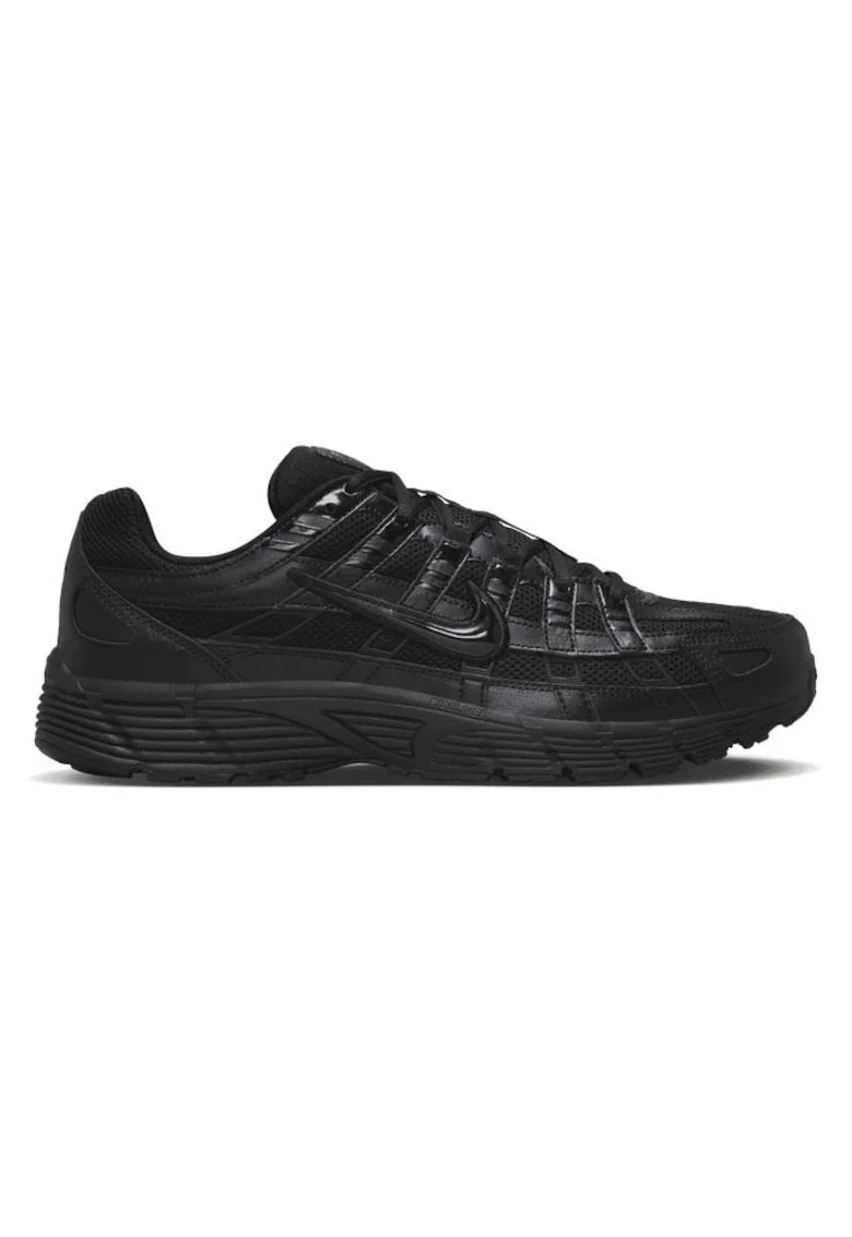 Pantofi sport cu insertii din plasa P-60000, Negru