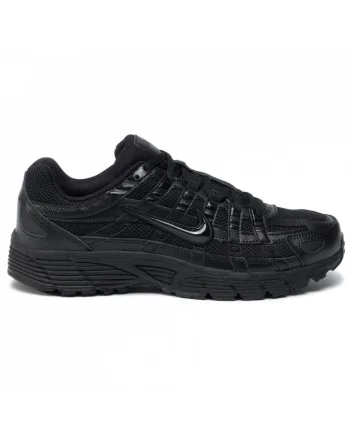 Pantofi sport cu insertii din plasa P-60000, Negru