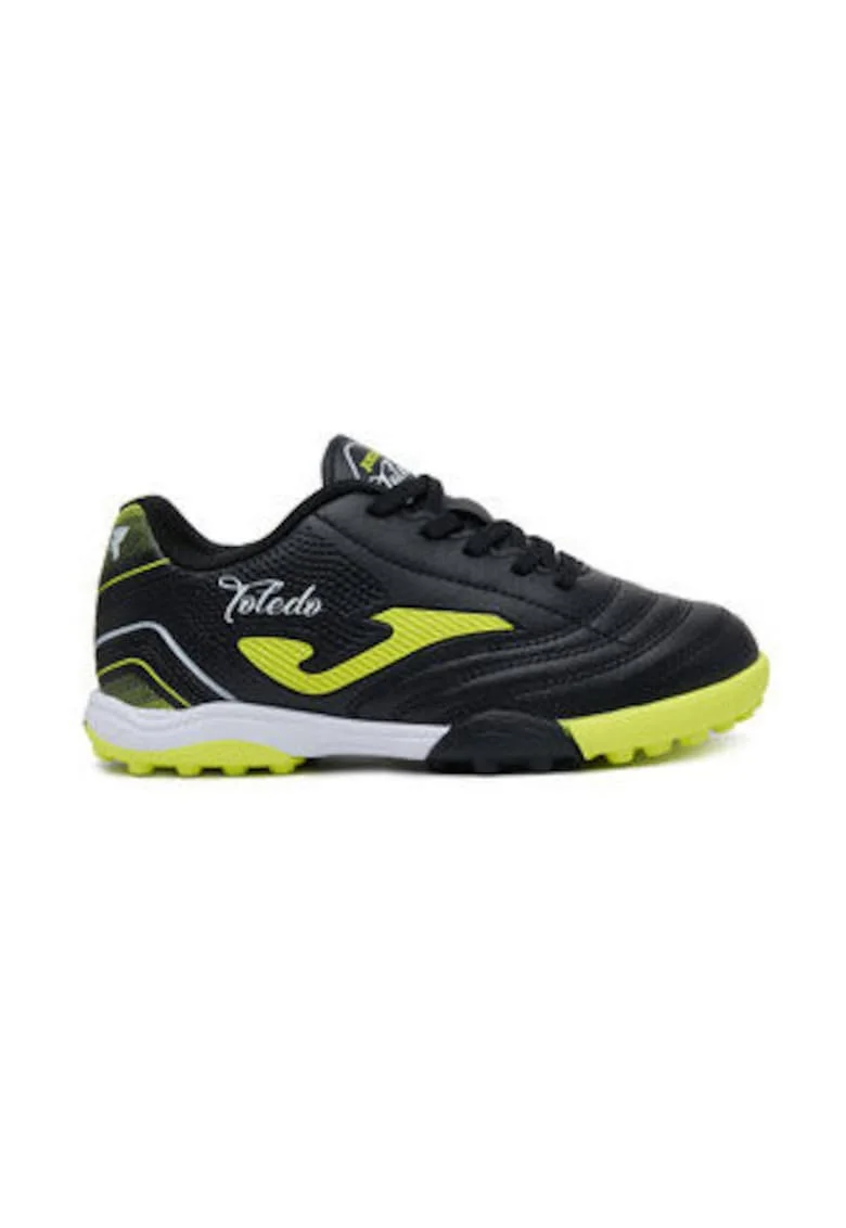 Ghete de fotbal unisex  304911682, Piele ecologica, Negru, Negru