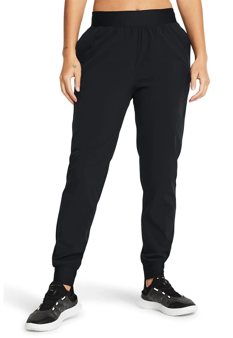 Pantaloni de trening cu talie inalta Rival, Onyx Black
