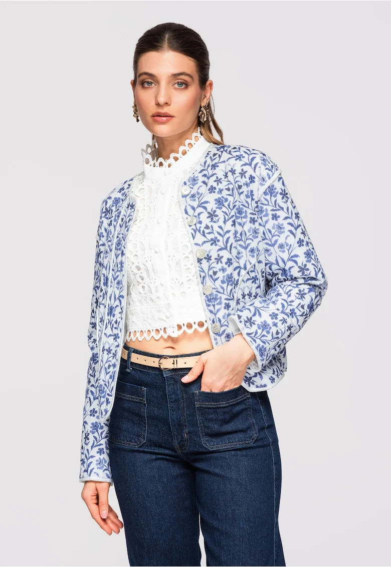 Jacheta de tranzitie  OW-JALP-0132, Albastru