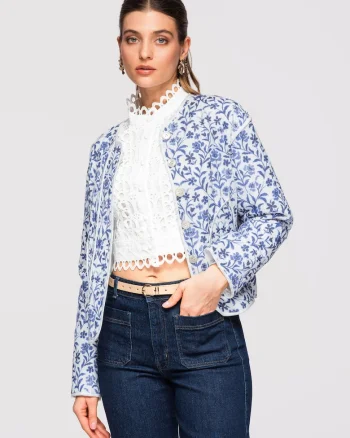 Jacheta de tranzitie  OW-JALP-0132, Albastru
