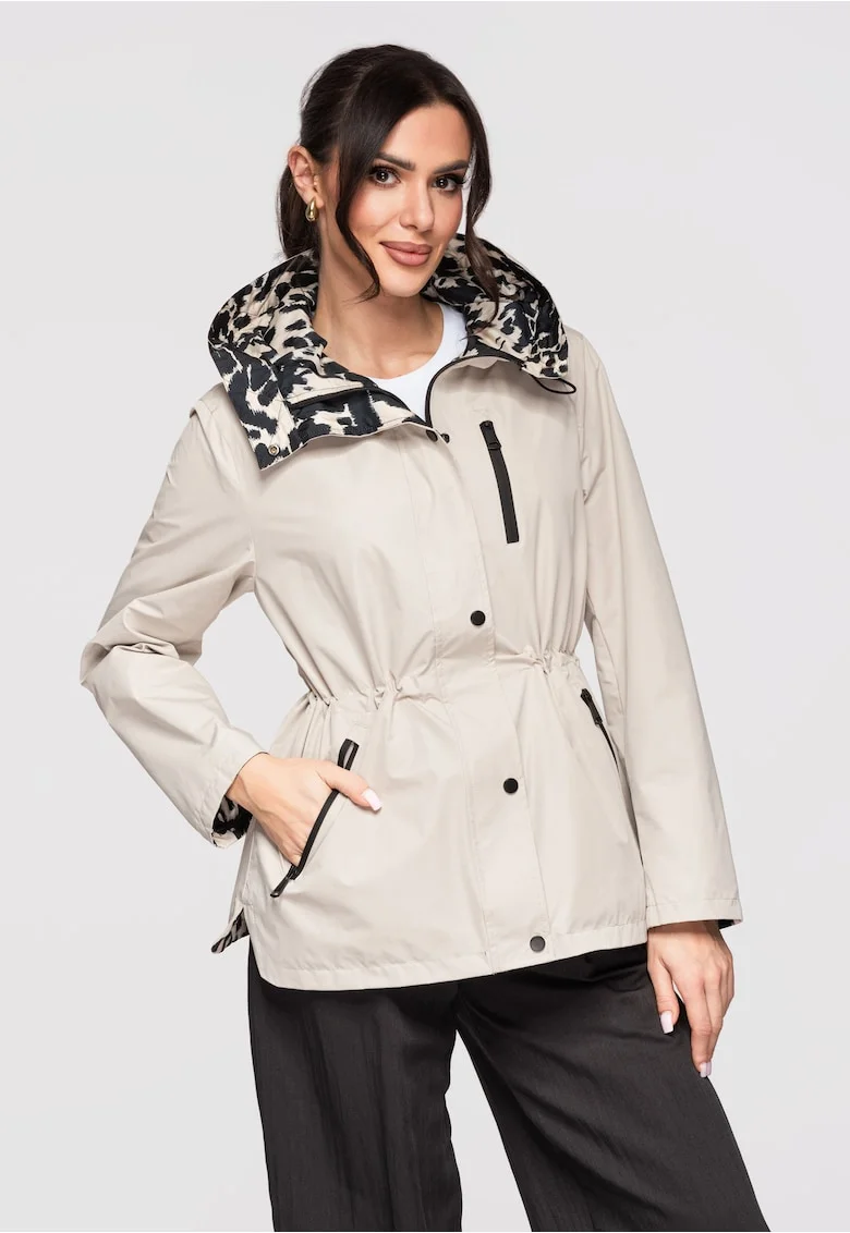 Jacheta de tranzitie reversibil  OW-JANP-0123, Bej