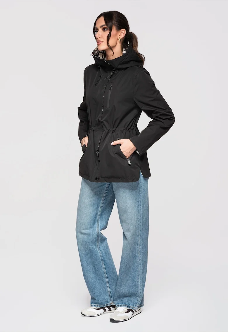Jacheta de tranzitie reversibil  OW-JANP-0123, Negru