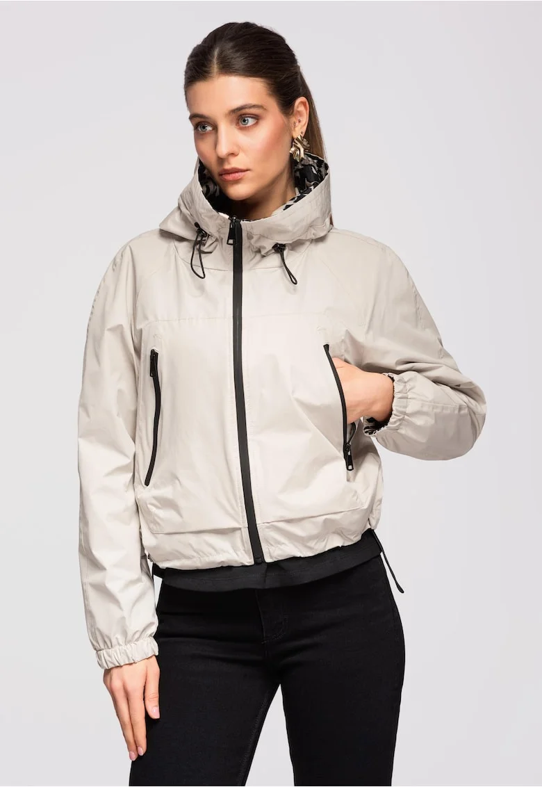 Jacheta de tranzitie reversibil  OW-JANP-0124, Bej