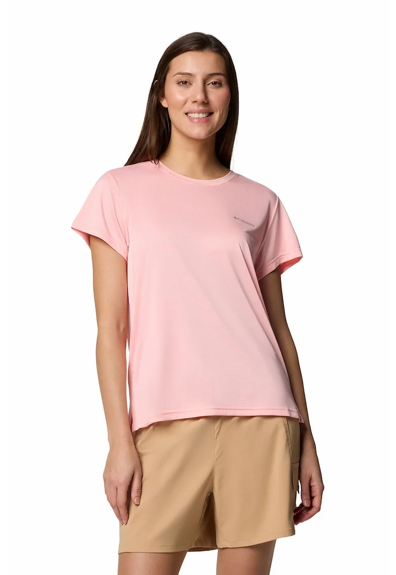 Tricou pentru trekking BlueVista Hill™, Roz pal