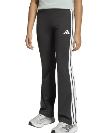 Colanti bootcut cu tehnologie Climacool, Alb/Negru