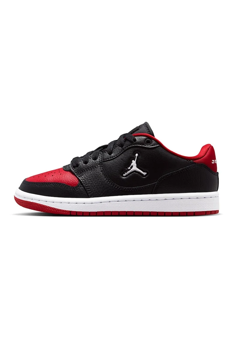Pantofi Jordan Court Connect pentru baschet, Rosu/Negru/Alb optic