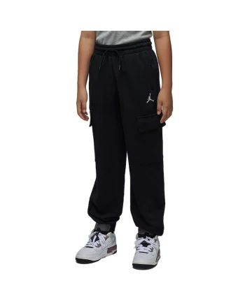 Pantaloni  Jordan Brooklyn Cargo JR 95D830-023, Baieti, Negru