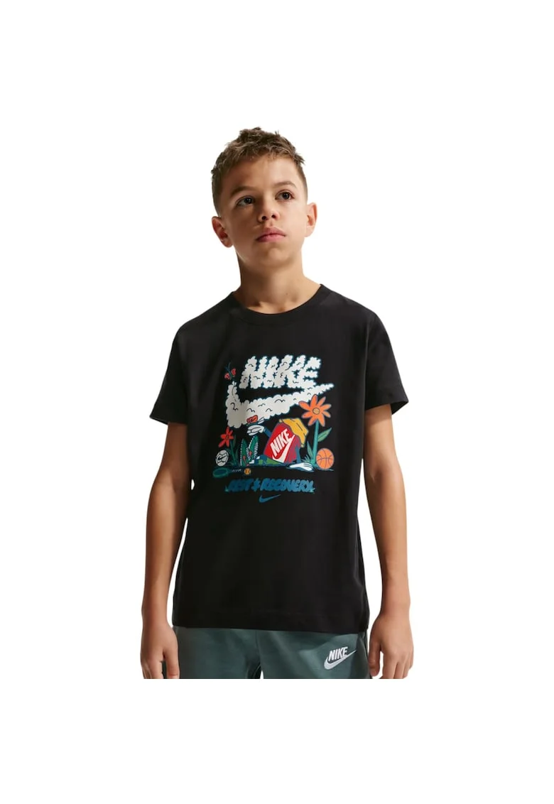 Tricou  Boxy Rest 59304, Negru