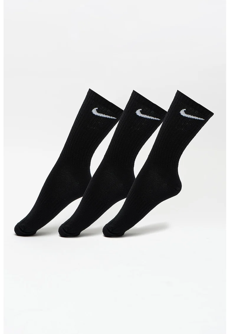 Set de sosete pentru antrenament Everyday - 3 perechi, Negru