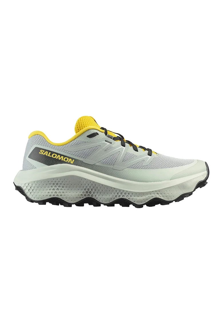 Pantofi Ultra Flow 2 cu talpa wedge, pentru alergare pe teren accidentat, Galben sofran/Verde pal