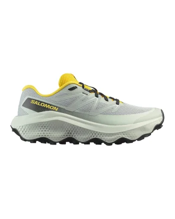 Pantofi Ultra Flow 2 cu talpa wedge, pentru alergare pe teren accidentat, Galben sofran/Verde pal