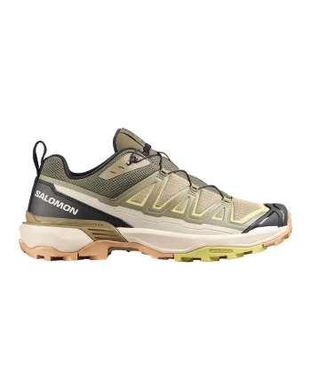 Pantofi X Ultra 360 Edge pentru drumetii, Galben pal/Negru stins/Kaki inchis/Verde sparanghel