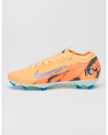 Pantofi Vapor 16 Pro pentru fotbal, Portocaliu pal/Albastru