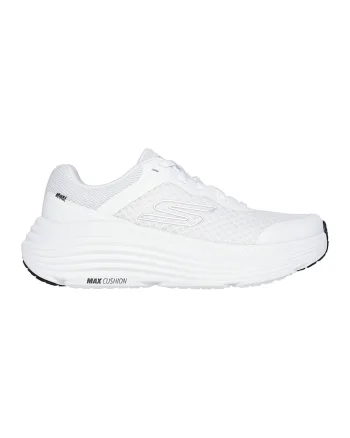 Pantofi sport de plasa cu brant moale, pentru alergare Max, Alb optic