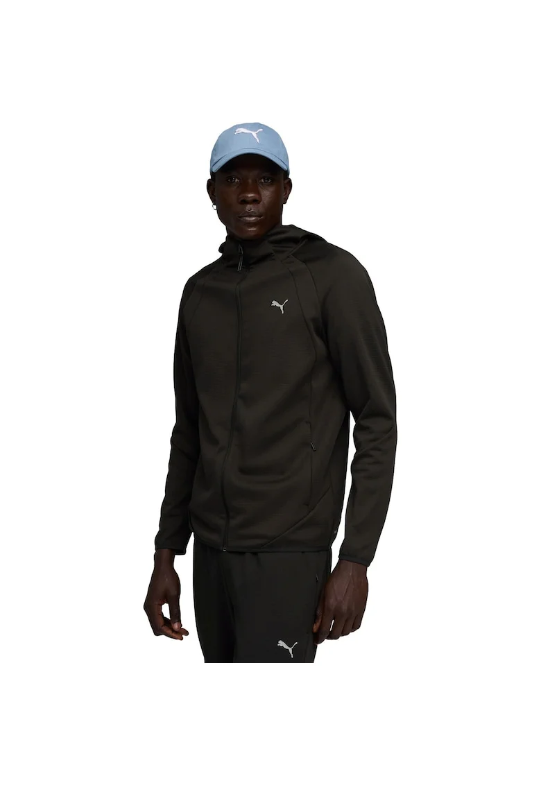 Jacheta barbati  Evostripe Warm Fz Hoodie, Negru