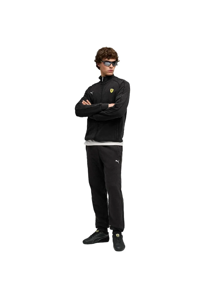 Pantaloni barbati  Ferrari T7 Pants, Negru