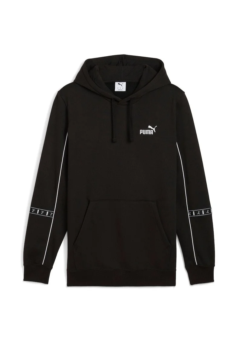 Hanorac barbati  Ess Tape Layout Hoodie, Negru