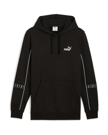 Hanorac barbati  Ess Tape Layout Hoodie, Negru