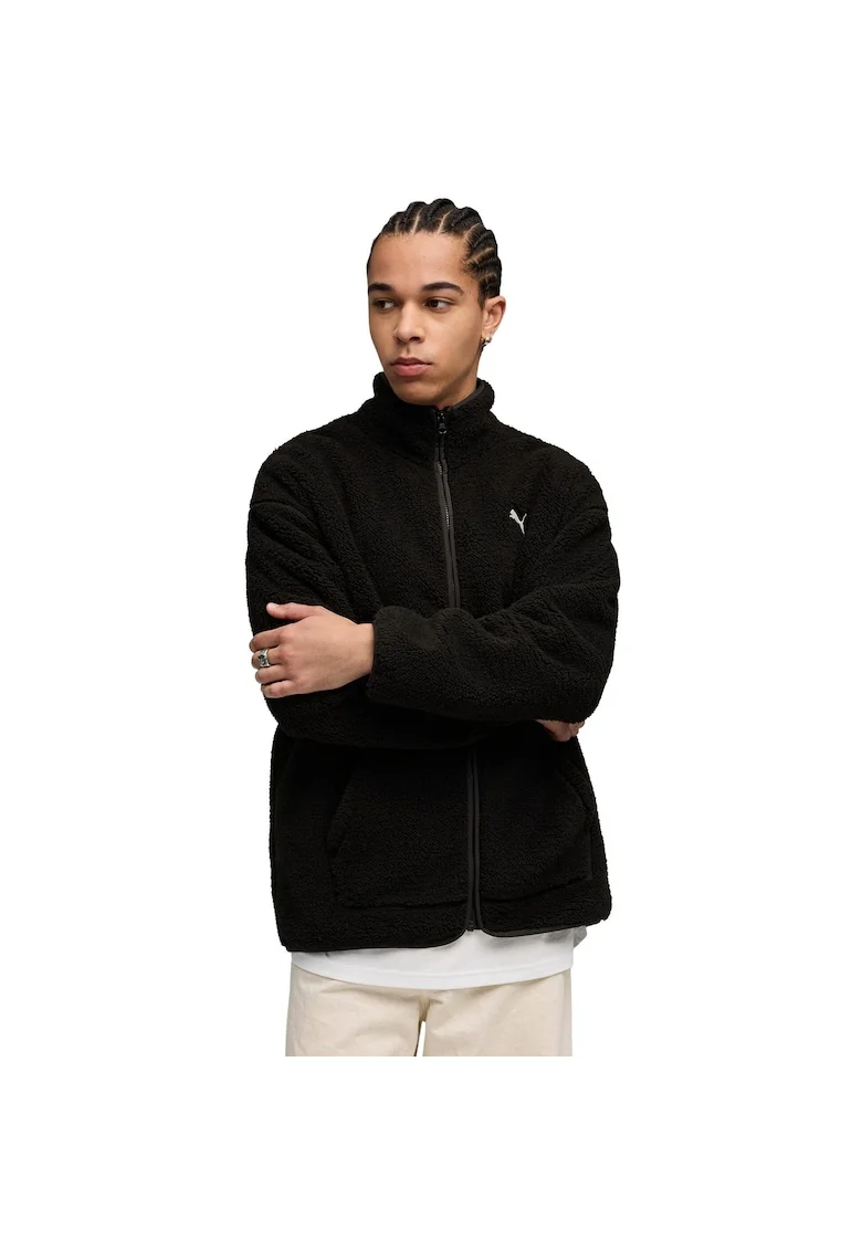 Jacheta barbati  Ess Elevated Relaxed Winterized Full-zip, Negru