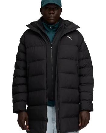 Geaca barbati  Mono Hooded Parka, Negru
