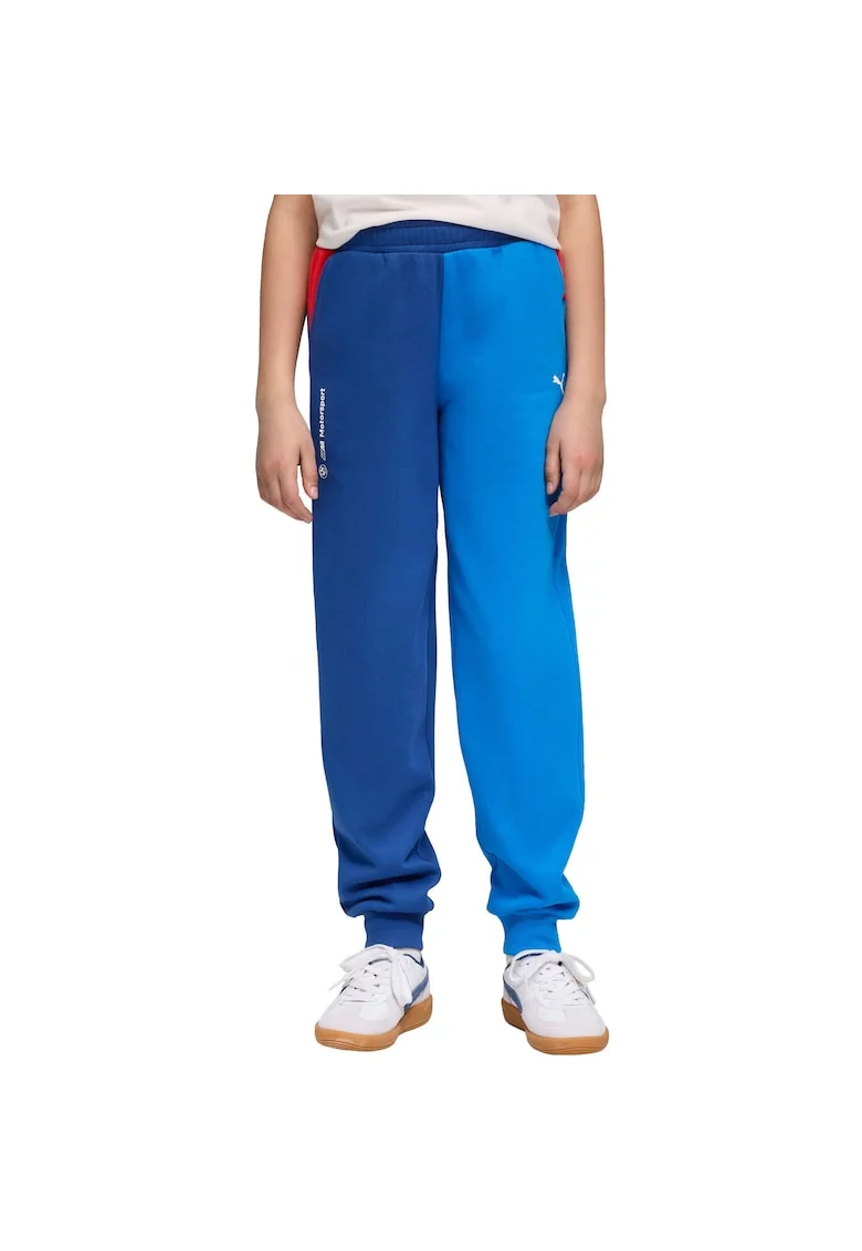 Pantaloni copii  Bmw Mms Kids Ess Pants Fl Pro, Albastru