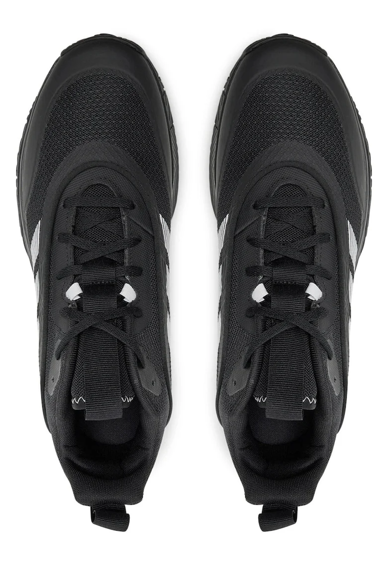 Pantofi de baschet barbat,  plastic, negru,
